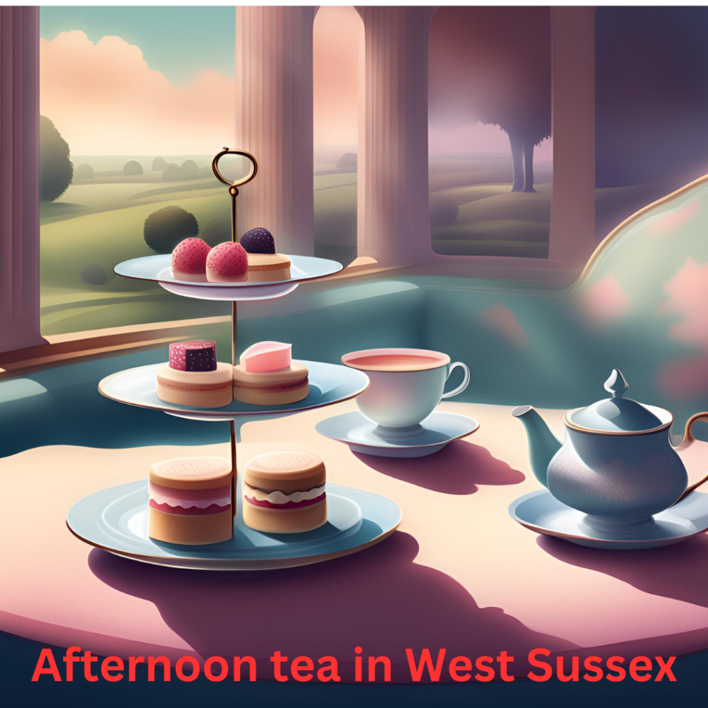 Afternoon tea in West Sussex